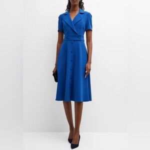 Black Halo midi dress